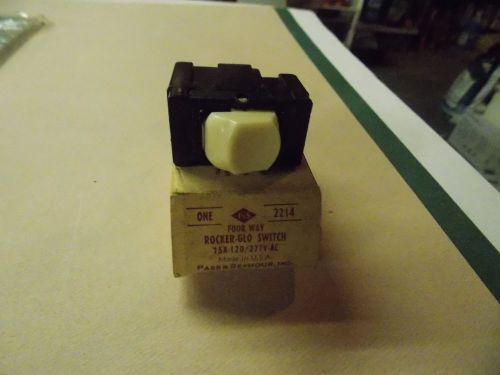 Vintage rocker switch deskbar 2214 pass&amp;seymour