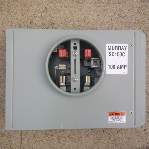 MURRAY SC150C TYPE 1 ENCLOSURE METER SOCKET BOX 100 AMPS TYPE C NEW SRUPLUS