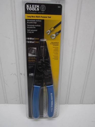 Klein Tools 1010 Long Nose Multi purpose Electric Wire Stripper, Cutter, Crimper