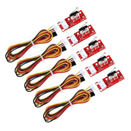 5PCS/Lot Endstop Mechanical Limit Switch RAMPS 1.4 for 3D Printer w/ 70CM Cable