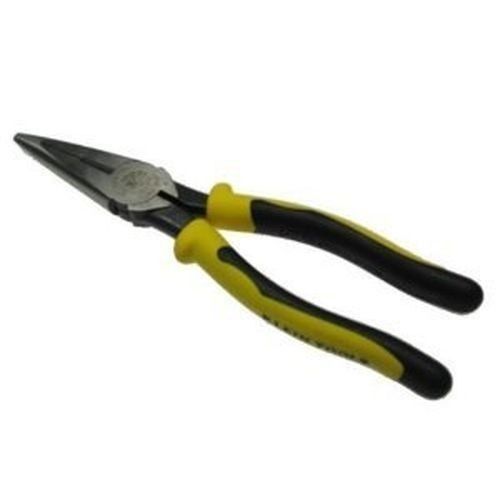 NEW KLEIN TOOLS J203-8 8&#034; Journeyman Heavy-Duty Side-Cutting Long-Nose Pliers