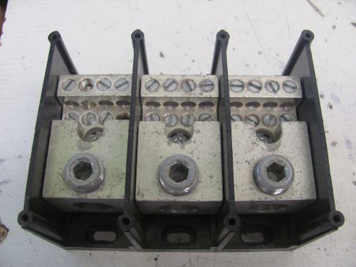 GOULD SHAWMUT 66633 600VAC POWER DISTRIBUTION BLOCK