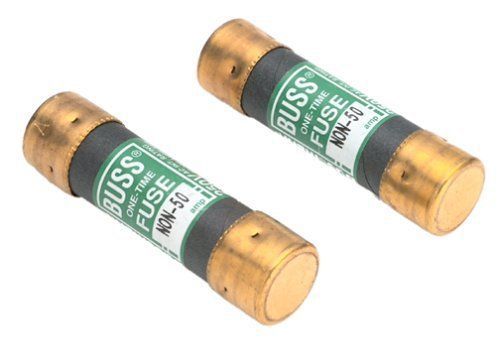 Bussmann BP/NON-50 50 Amp Cartridge Fuse Non-Current Limiting Class K5  2 Pack