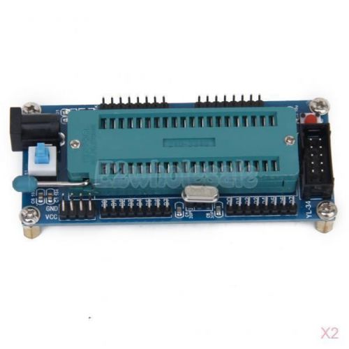 2x isp atmega16 atmega32 minimum system board avr development board 32 i/o pin for sale