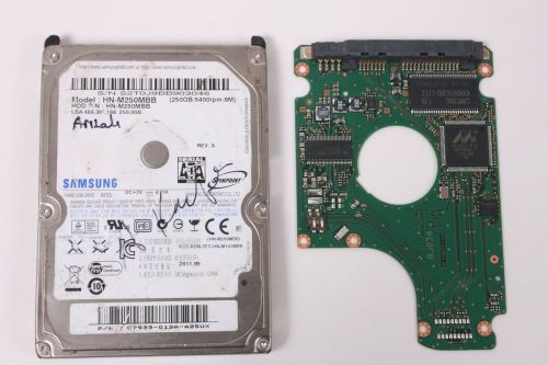 SAMSUNG HN-M250MBB 250 2.5 SATA HARD DRIVE / PCB (CIRCUIT BOARD) ONLY FOR DATA