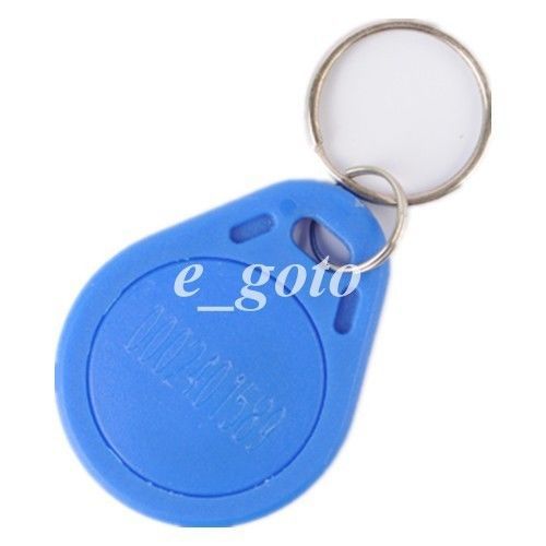 5pcs Security RFID Tokens 125Khz EM4100 Keychains ID Card Access Card