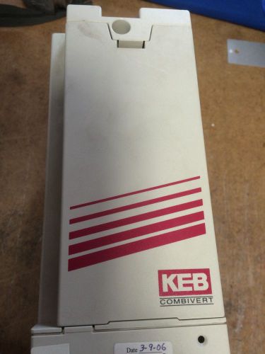 USED KEB F5 COMBIVERT 09.F5.M1D-LAEA VERSION 1.0 3PH INVERTER DRIVE 2.8 KVA  BV