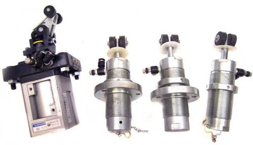 Lot 4 Nihon Seiki / DeltaMax Pneumatic Single Action Cylinder Air Actuator 6045B