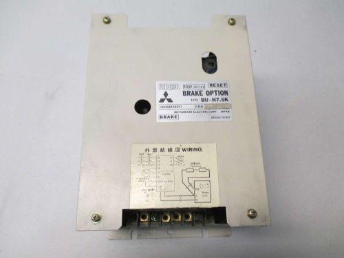 MITSUBISHI BU-H7.5K FREQROL BRAKE OPTION 400V-AC MOTOR DRIVE D425722