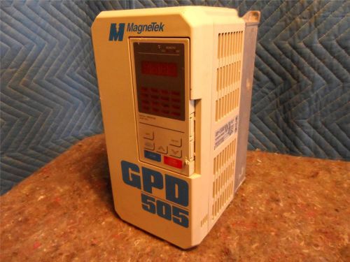 Magnetek gpd505v-b008 drive unit gpd 505 digital operator jvop-131u for sale