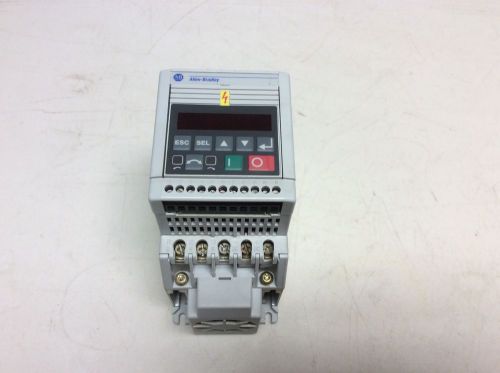 Allen Bradley 160-AA04NPS1 Ser. B FRN. 6 1 HP .75 kW VFD 160AA04NPS1 160