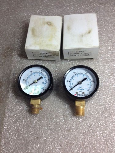 (G1-12) 2 WEKSLER UA20E4L GAUGES