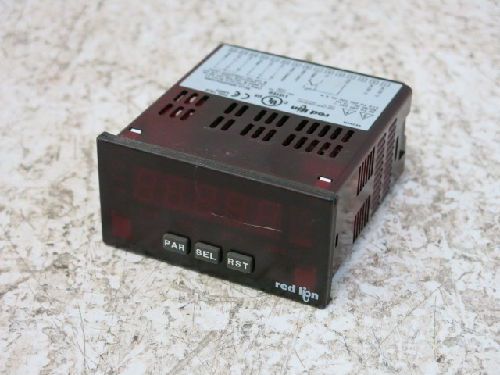 RED LION PAXLT0U0 PAX LITE UNIVERSAL TEMPERATURE PANEL METER, AC/DC