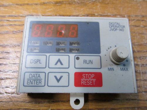 Yaskawa JV0P-140 Digital Operator With Speed Dial