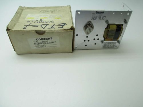 NEW COUTANT G38010 HSC5-6.0/OVP 240V-AC 5V-DC 6A AMP POWER SUPPLY D389531