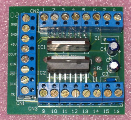 16 Outputs Module for microcontrollers with SPI and Arduindo