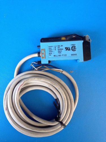 SICK WLL160-F122 FIBER OPTIC AMPLIFIER, PHOTOELECTRIC SENSOR, SWITCH