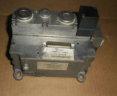 Festo vimp-03-1394.0-03e-mp4+b 03p-xx5g3a+h valve terminal &amp; supply plate for sale