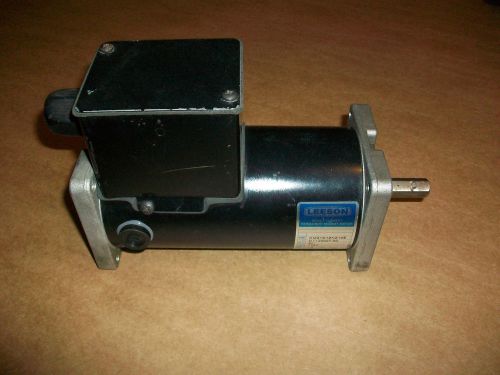 Leeson 90vdc motor cm31d18nz10e   1/8hp  1750 rpm   used for sale