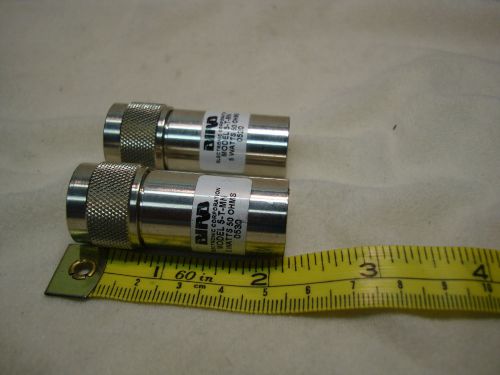 BIRD 50 OHM TERMINATION 5-T-MN 5WATT LOAD  50 OHM N-MALE NOS