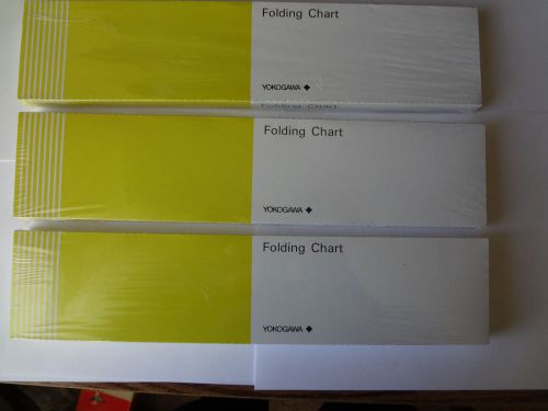 LOT OF THREE (3) YOKOGAWA FOLDING CHART B95538RN