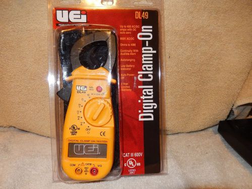 UEI DL49 DIGITAL CLAMP-ON METER (NEW)