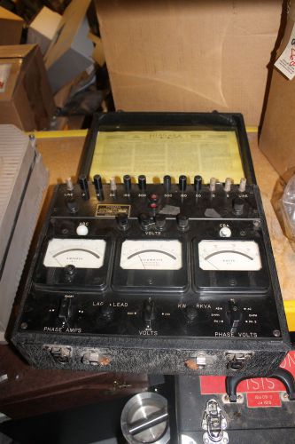 VINTAGE NIAGRA ELECTRICAL POWER ANALYZER 78-2