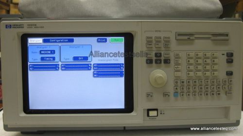 1660E, Agilent, 136-Channel Timing Logic Analyzer, 6 MONTH WARRANTY!