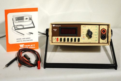 Triplett Model 4200 Digital Multimeter