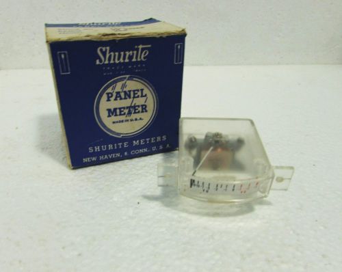 SHURITE PANEL METER MODEL 350 - RANGE VU METER