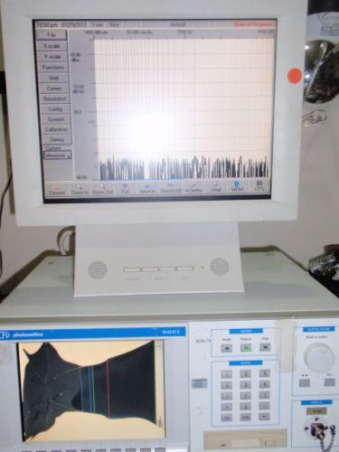 Photonetics WALICS OSA DWDM Optical Spectrum Analyzer, works but not calibrated