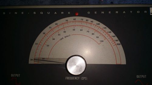 HEATHKIT MODEL IG-82 sine-square wave generator