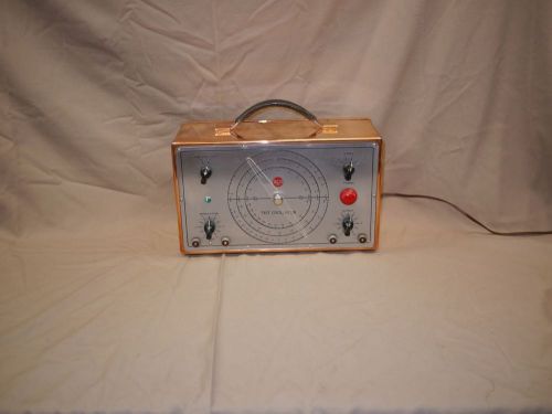 RCA TEST OSCILLATOR BRASS CASE HAM RADIO COLLECTOR TEST EQUIPMENT AMATEUR