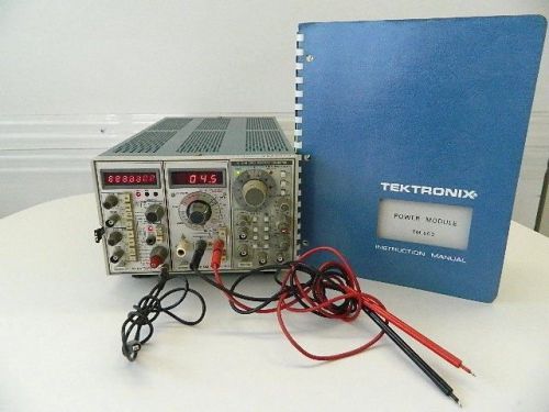 TEKTRONIX* TM503* *DM502* *DC503* *FG501A* ORIGINAL MANUEL*ALL WORKING PERFECTLY