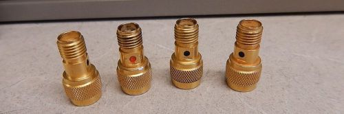 DELTA 1334000G000 006 ADAPTER STR SMA (F) PUSH-ON LOT OF 4 995