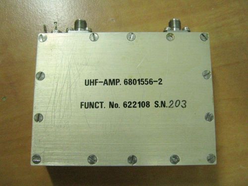 Microwave vhf power amplifier 170-190 mhz 30dbm 30db 1w for sale