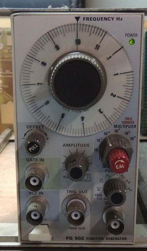 Tektronix FG502 11 MHz Function Generator plugin. Tested and working