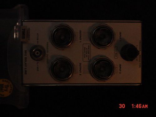 tektronix 7M11 50 ohm delay line plug in