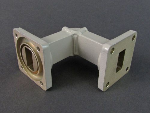 MCC 18A2B7M-1.66 E-Plane WR-62 Waveguide - 12.4GHz, 90° *NEW*