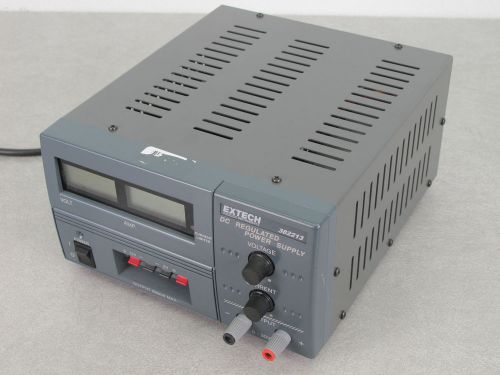 EXTECH INSTRUMENTS 382213 DC REGULATED POWER SUPPLY