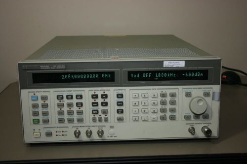 HP Agilent Keysight 8643A Generator, .26-2060Mhz, Calibrated &amp; Warranty, Opt 002