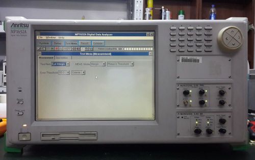 Anritsu MP1632A w/ MU163220A &amp; MU163240A Digital Data Analyzer