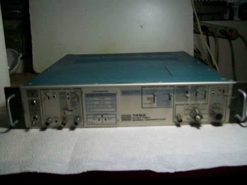 TEK 149A, NTSC TEST GENERATOR. SELLING AS IS.