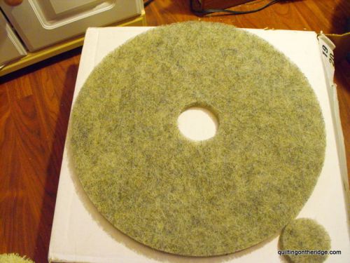 Glit 19&#034; Buckaroo Natural Hair  Burnishing Floor Pads 5 pads x 2 boxes = 10 PADS