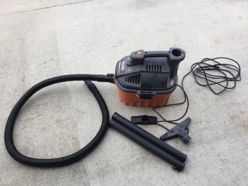 Ridgid 4 Gallon Portable Wet/Dry Vac