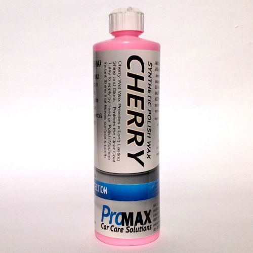 16 oz . synthetic cherry polish wet wax  - promax car care solutions for sale