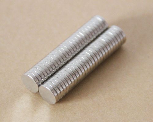 50pcs Neodymium Disc Mini 10X1.5mm Rare Earth N35 Strong Magnets Craft Models