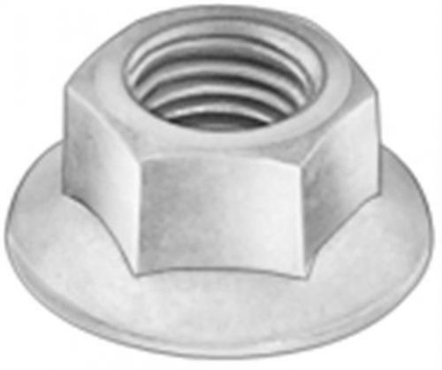 3/4-10 Heavy Flange Nut UNC Plain Finish, Pk 2