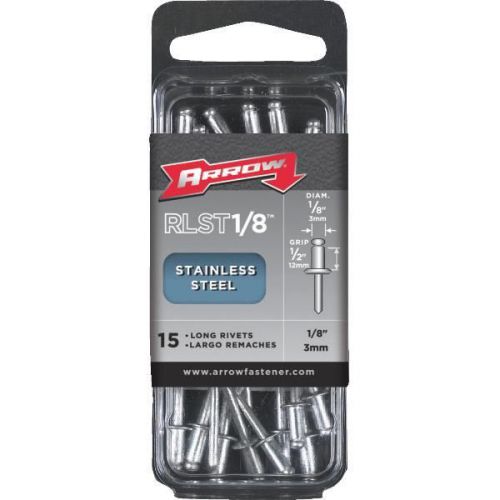 Arrow Fastener RLST1/8 Rivets-1/8X1/2 SS RIVET