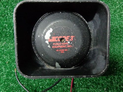 CODE 3 100watt Push Bumper Speaker Model PSE US206 for Public Safety Service #12